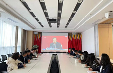 云南大朋律师事务所组织集体收看中共中央关于十九届六中全会精神的新闻发布会